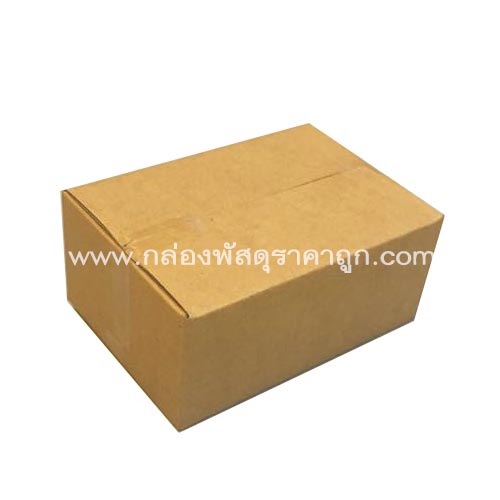 กล่องพัสดุ ฝาชน เบอร์ 00 ขนาด 9.75X14X6 ซม (ไม่มีสกรีน)