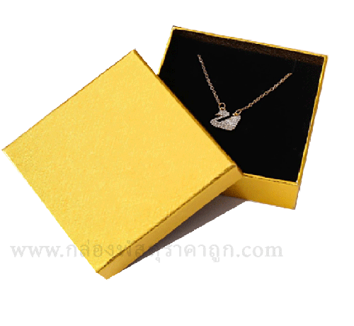 กล่องของขวัญ สีทอง 7x9x3 cm.(10ใบ)