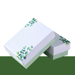 กล่องของขวัญ สีเขียวยูคาลิปตัส 7x9x3 cm.