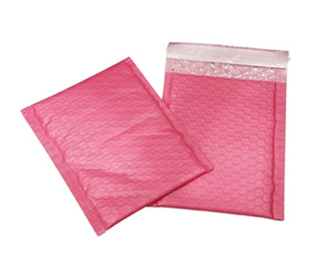 ซองพลาสติกกันกระแทก (สีชมพู) 5x8 นิ้ว (แพคละ 10 ซอง)